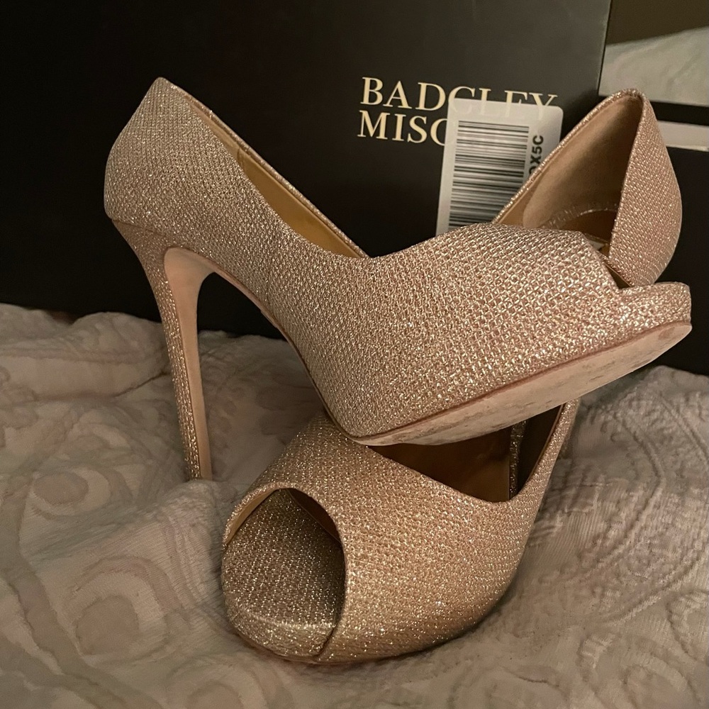 Beautiful Rose Gold Heels